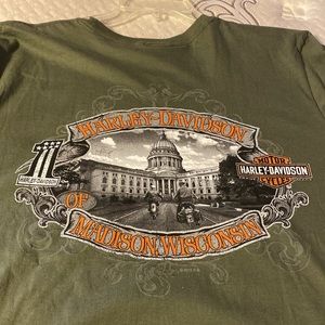 Harley Davidson Madison Wisconsin T-Shirt